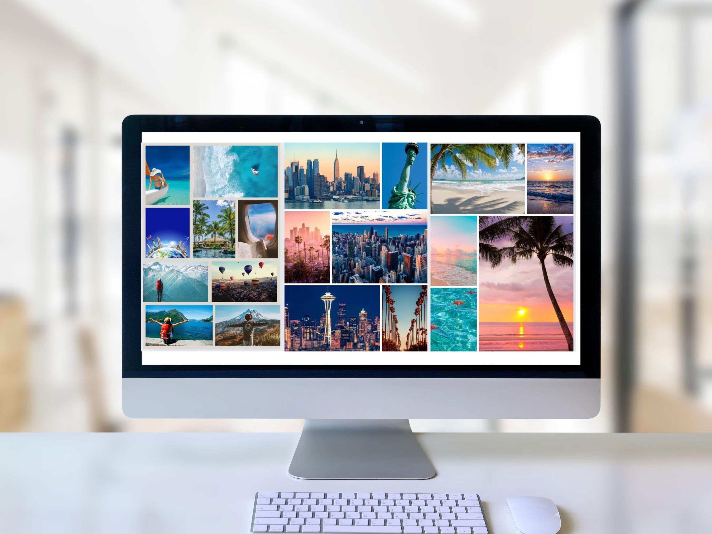 Travel Vision Board Kit: Adventure Inspiration, (PDF) (Digital Download)