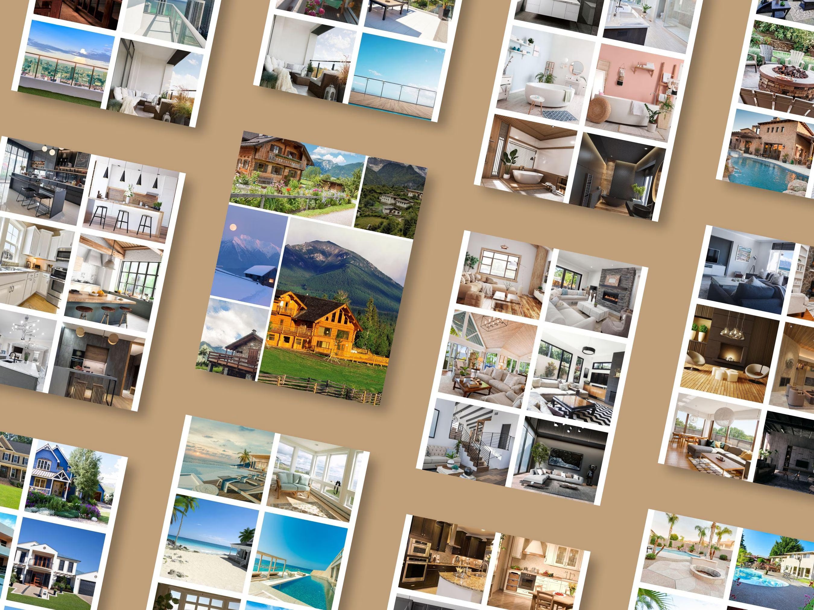 Dream Home Vision Board Kit: (PDF) (Digital Download)