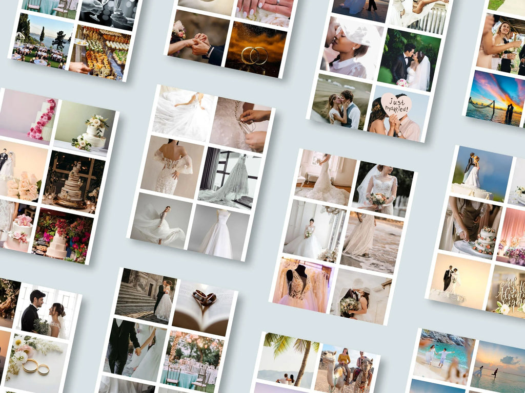 Wedding Vision Board Kit: Dream Wedding Printable Photos (PDF) (Digital Download)