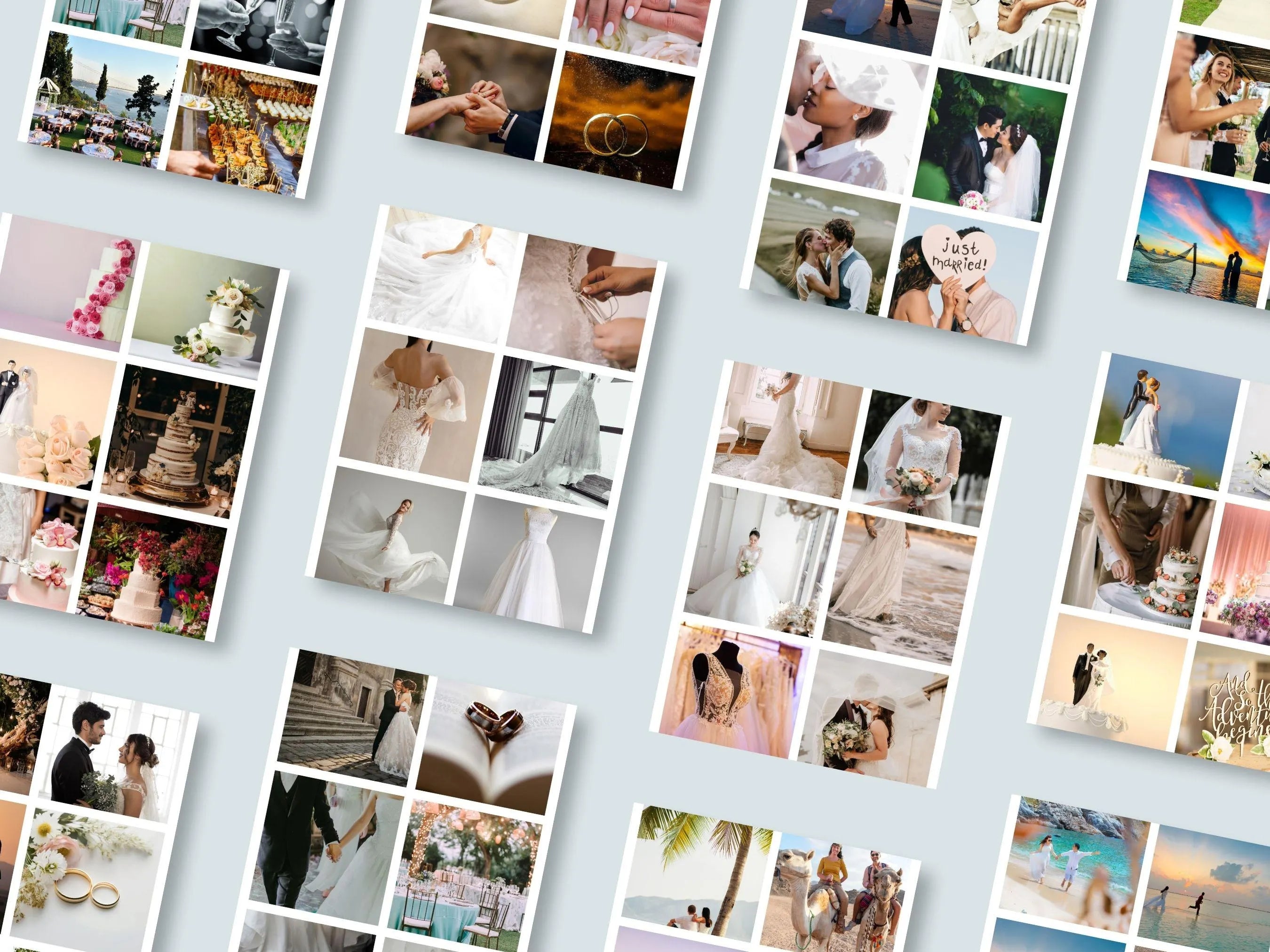 Wedding Vision Board Kit: Dream Wedding Printable Photos (PDF) (Digital Download)