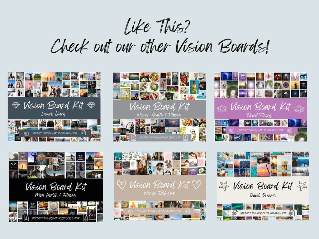 Wedding Vision Board Kit: Dream Wedding Printable Photos (PDF) (Digital Download)