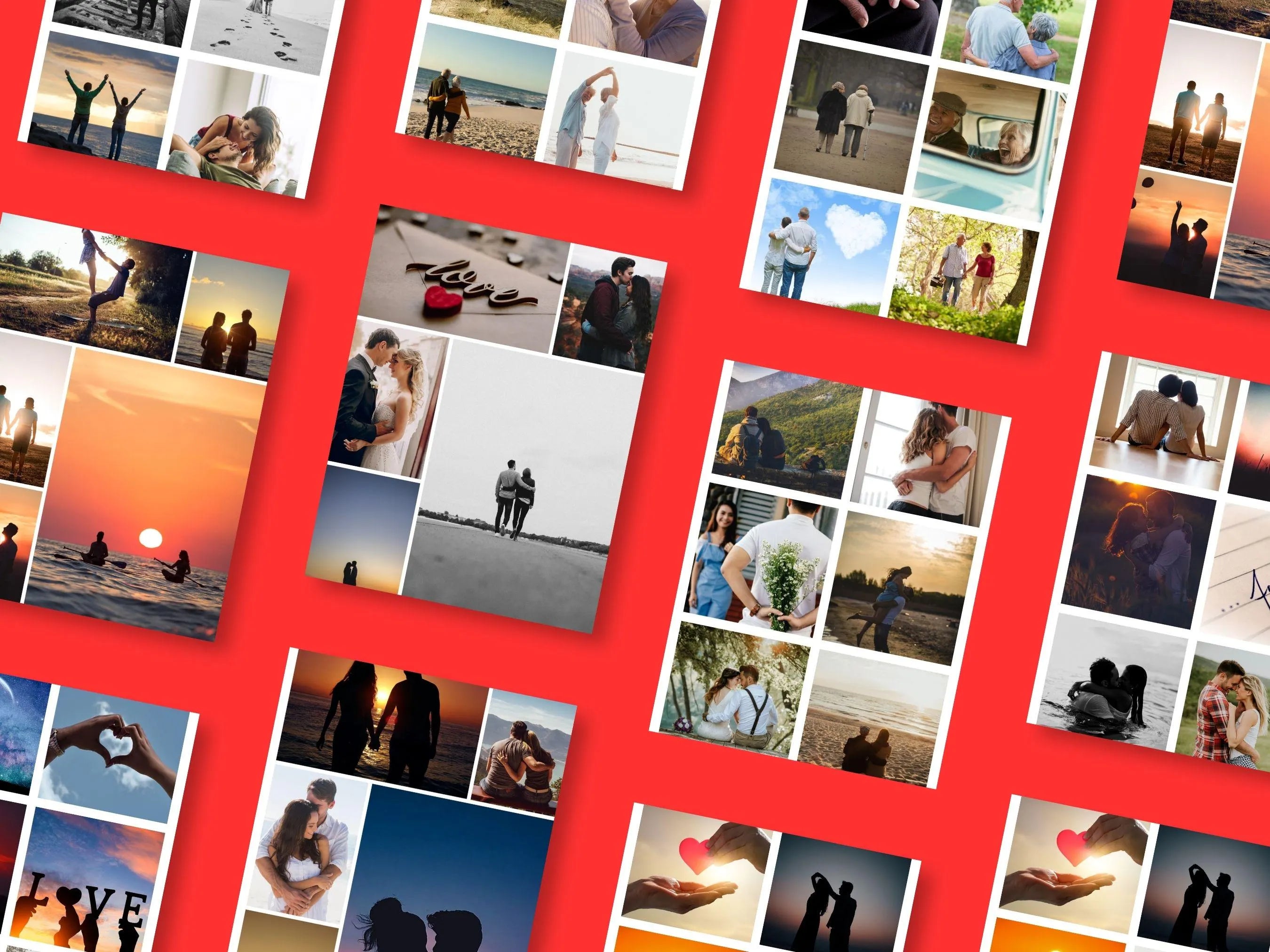 Relationship Vision Board Kit Love & Partnership (PDF) (Digital Download)