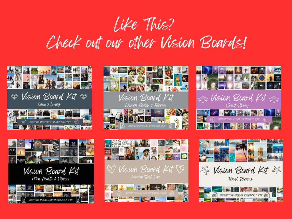 Relationship Vision Board Kit Love & Partnership (PDF) (Digital Download)