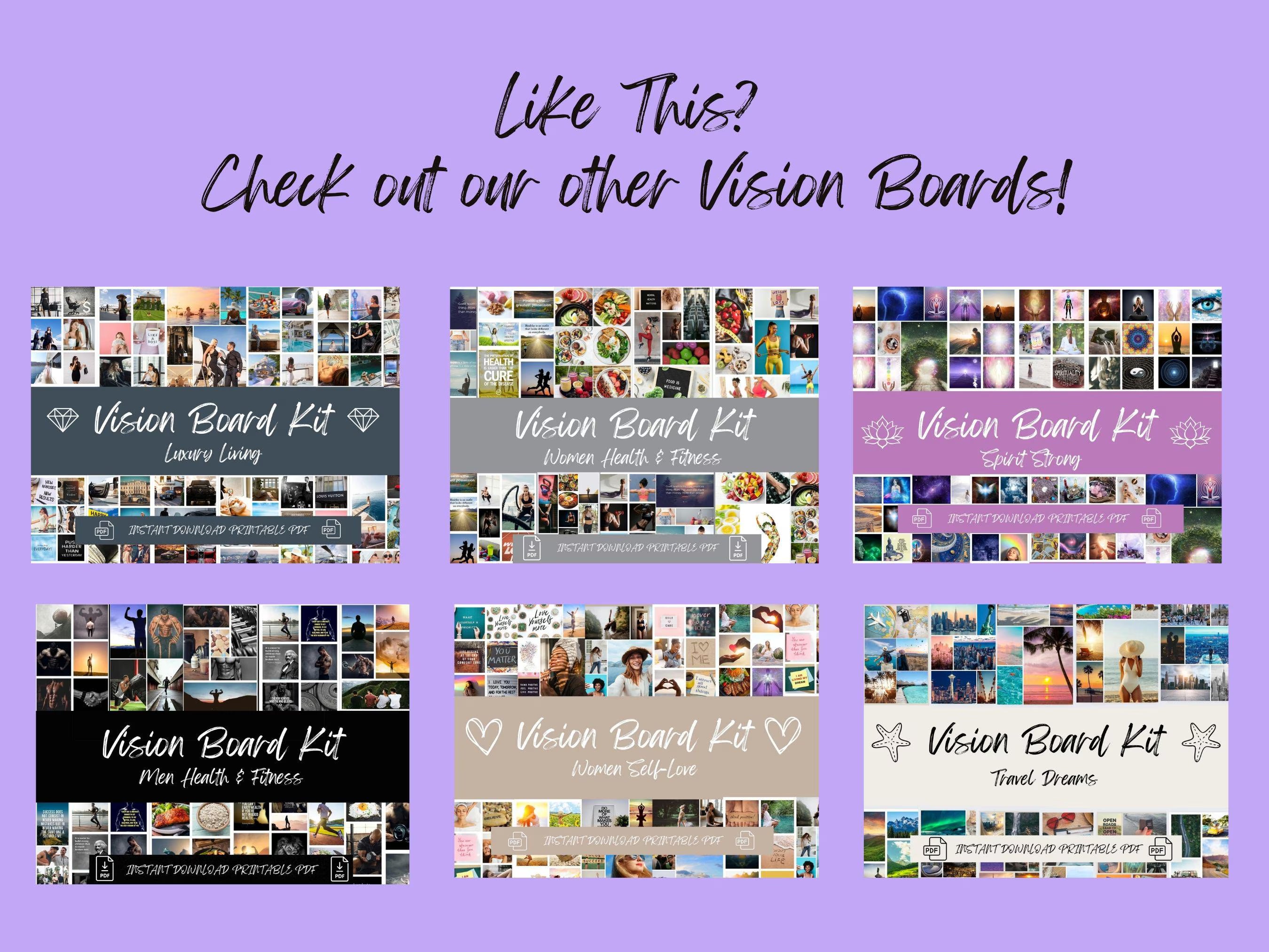 Friendship Vision Board Kit: (PDF) (Digital Download)