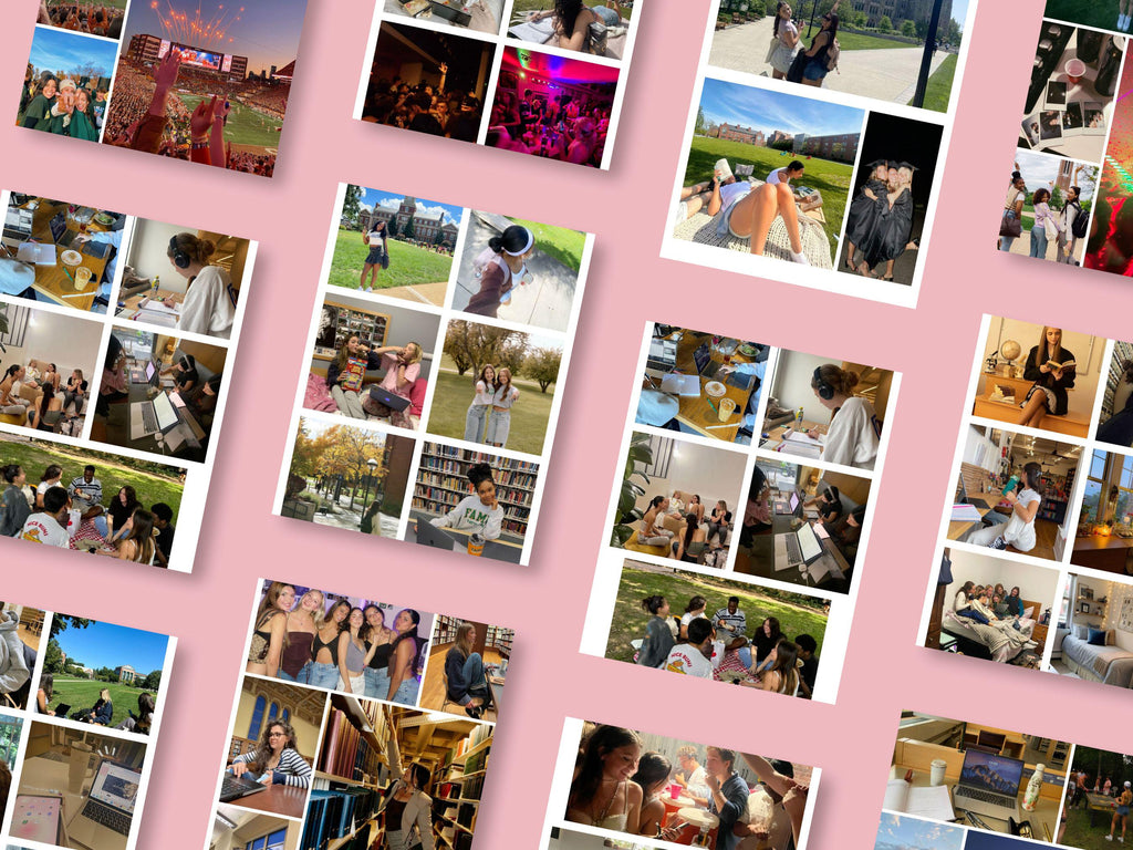 College Vision Board Kit, Printable Photo Collage (PDF) (Digital Download)