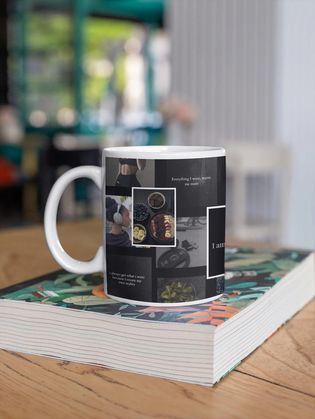 Health & Fitness Vision Board Mug