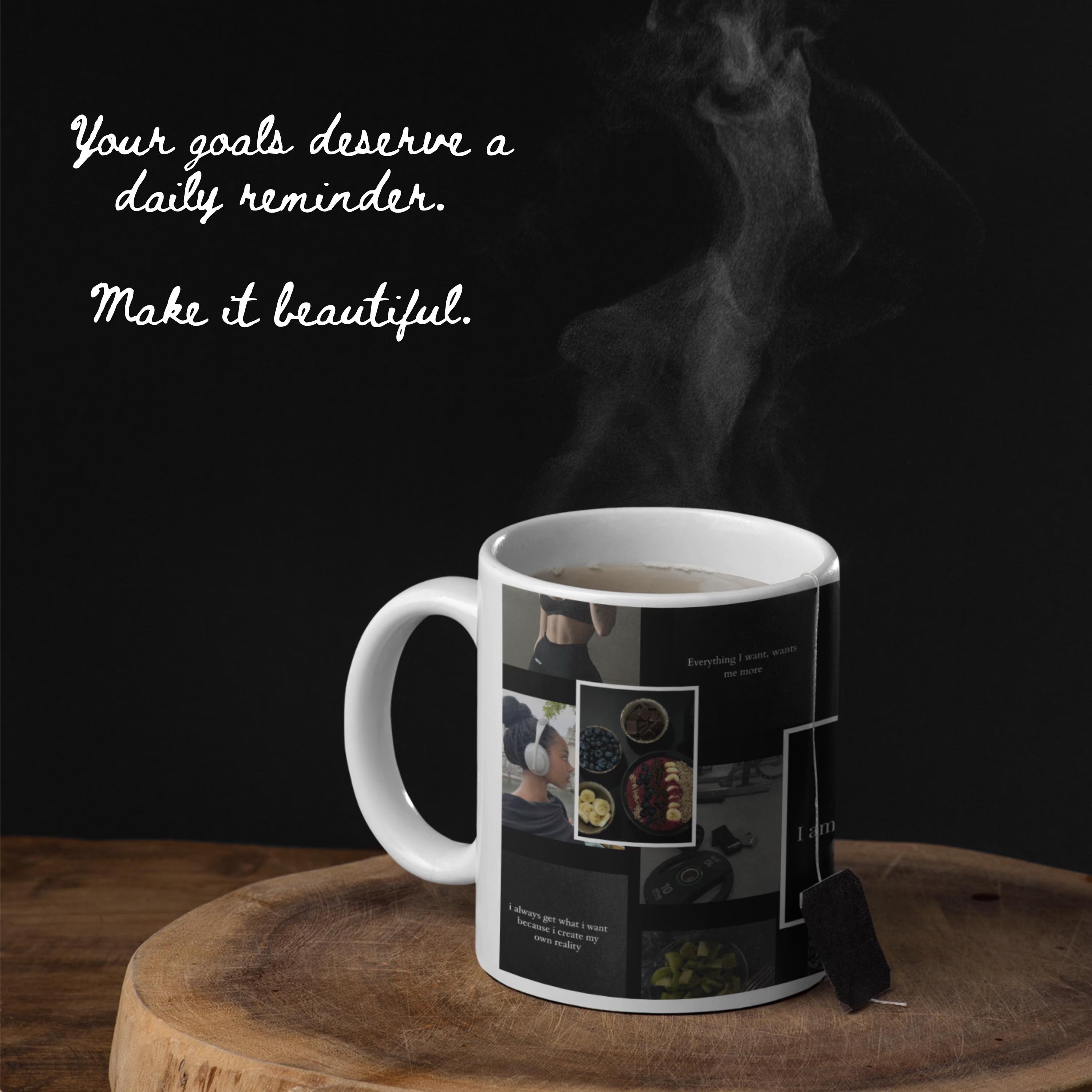 Health & Fitness Vision Board Mug