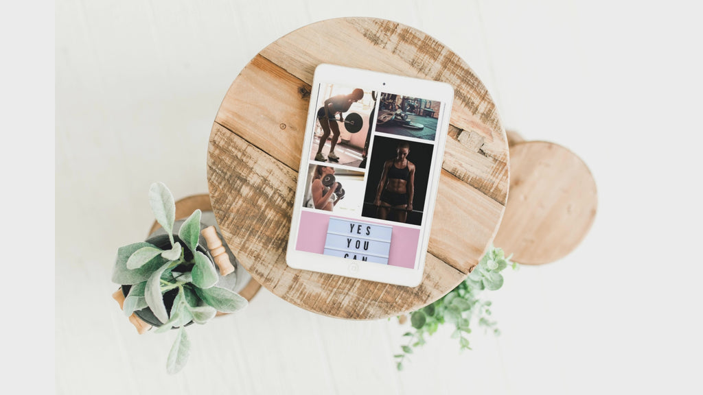 Women's Health & Fitness Vision Board Kit (PDF) (Digital Download)