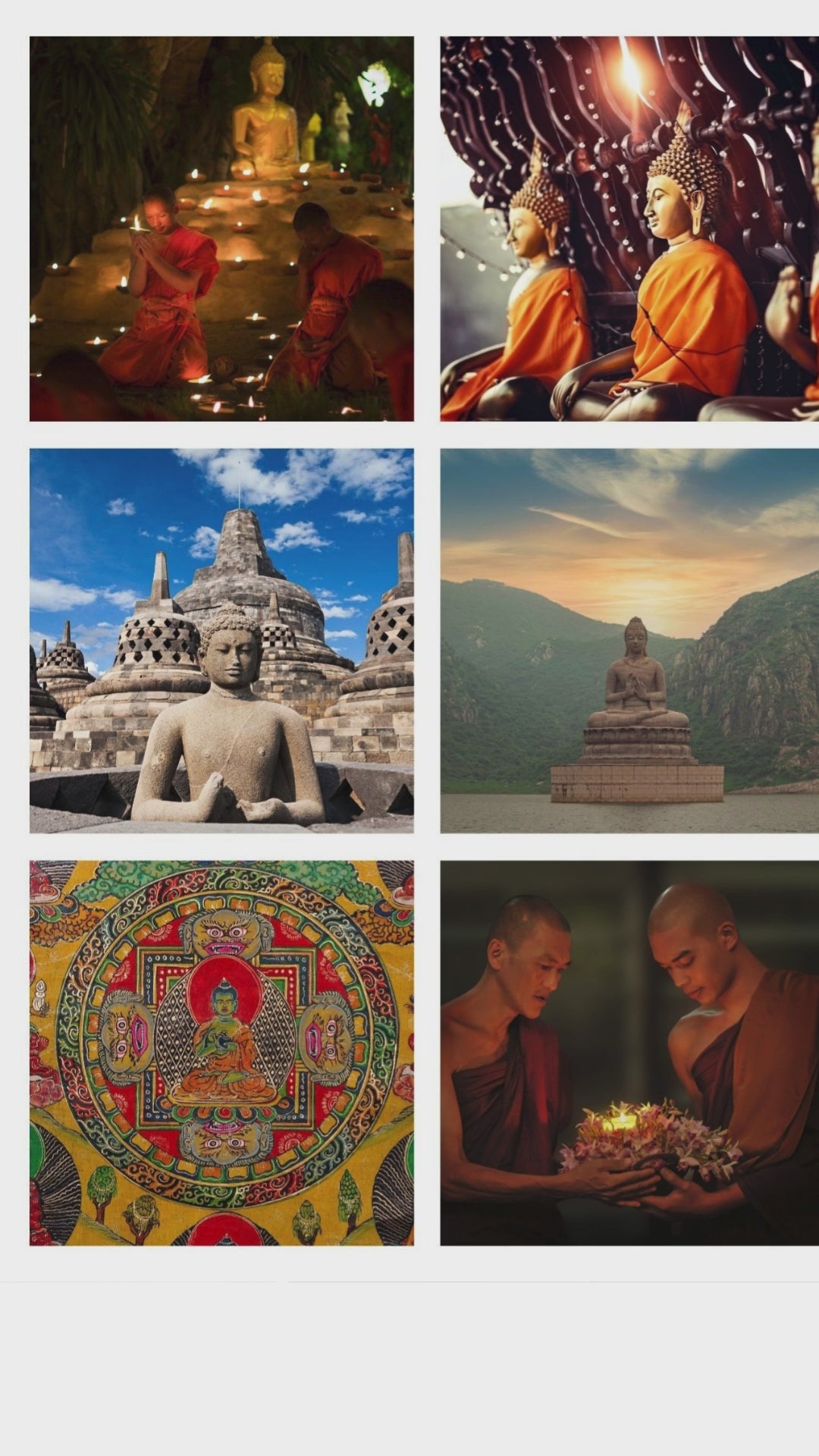 Buddhist Vision Board Kit: Printable Affirmations (PDF) (Digital Download)