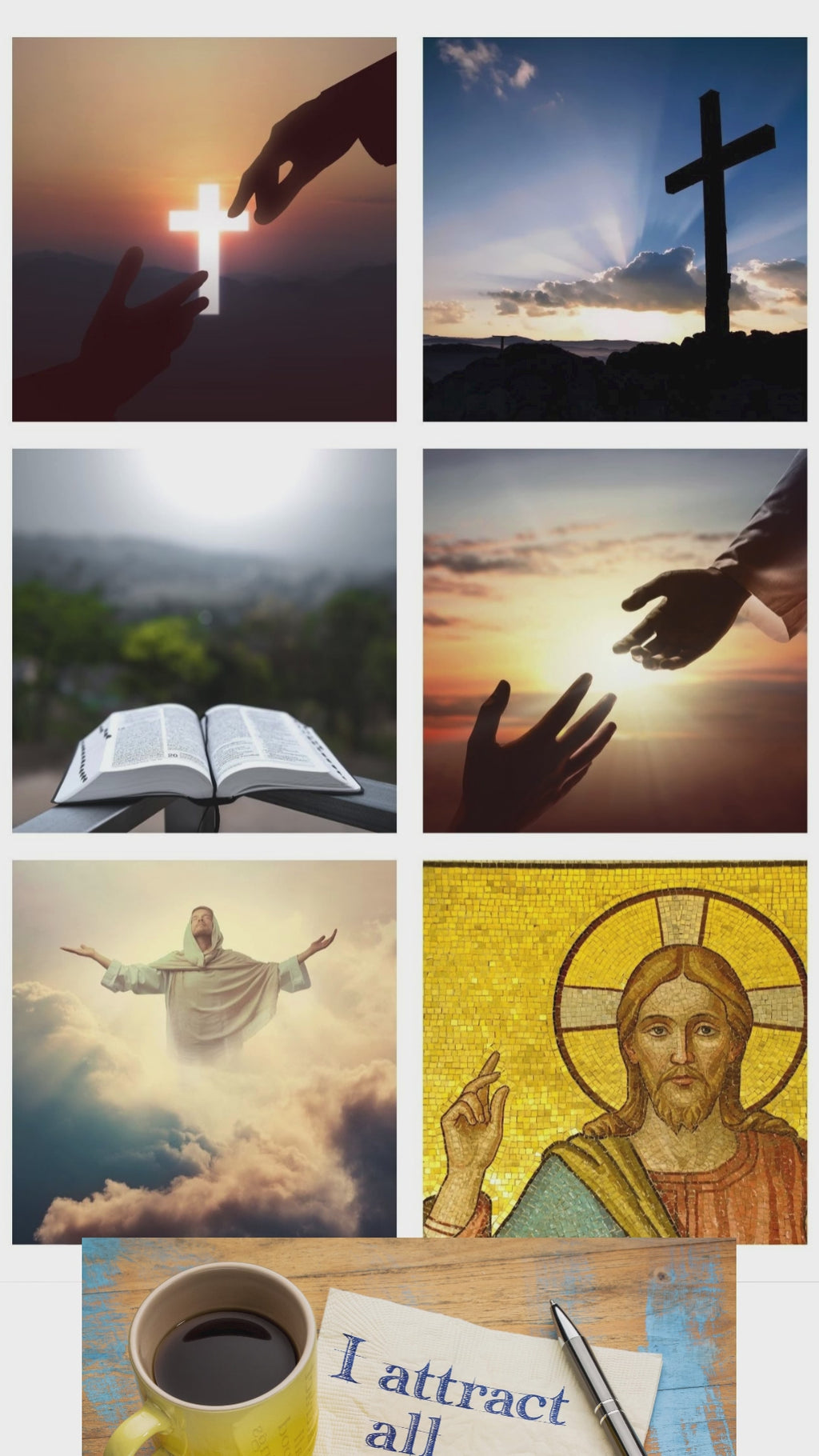 Christian Vision Board Kit Bible Verses & Affirmations (PDF) (Digital Download)