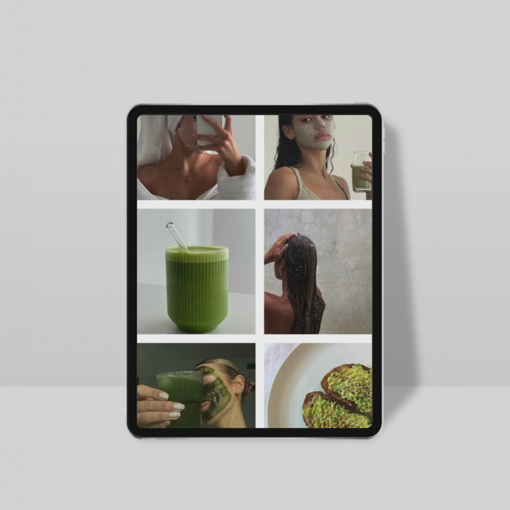 Self-Care Vision Board Kit: (PDF) Digital Download)