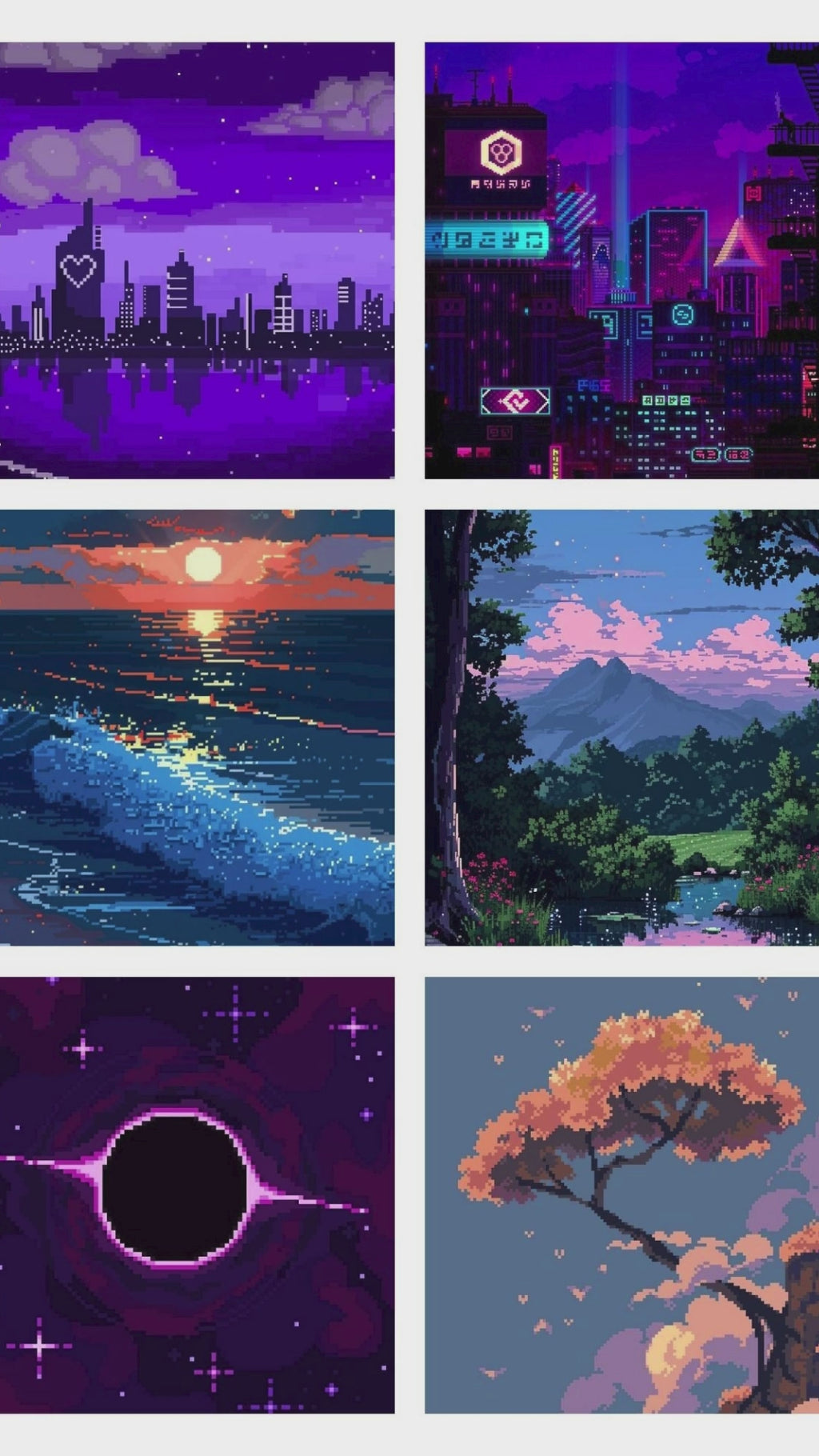 Lo-fi Vision Board Kit: (PDF) (Digital Download)